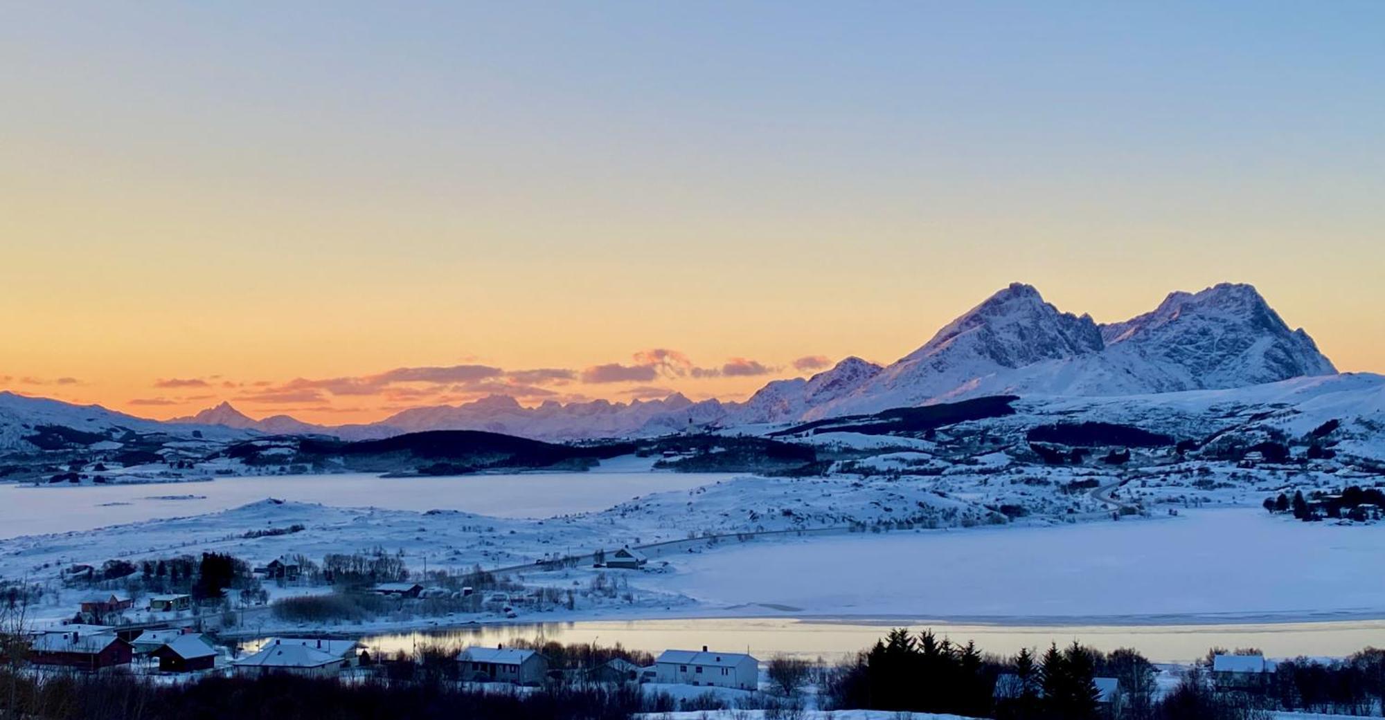 Lofoten Wildlife Panorama Ferienhaus Bostad
